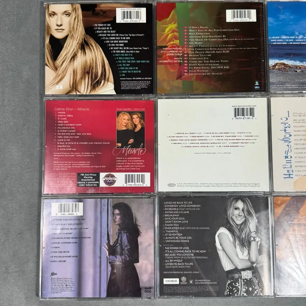 Celine Dion Lot of 10